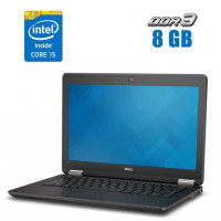 Нетбук Б-класс Dell Latitude E7250 / 12.5" TN / Intel Core i5-5300U (2(4) ядра по 2.3-2.9 GHz) / 8 GB DDR3 / 120 GB SSD / Intel HD Graphics 5500 / WebCam б/в