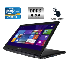 Ноутбук-трансформер Б-клас Asus Q502L / 15.6" (1920x1080) IPS Touch / Intel Core i5-5200U (2 (4) ядра по 2.2 - 2.7 GHz) / 8 GB DDR3 / 240 GB SSD / Intel HD Graphics 5500 / WebCam / Windows 10 б/в