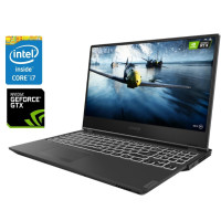 Ігровий ноутбук Lenovo Legion Y540-15IRH / 15.6" (1920x1080) IPS / Intel Core i7-9750H (6 (12) ядер по 2.6 - 4.5 GHz) / 32 GB DDR4 / 512 GB SSD + 1000 GB HDD / nVidia GeForce GTX 1650, 4 GB GDDR6, 128-bit / WebCam / Win 10 Home б/в