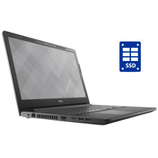 Ноутбук Dell Vostro 15 3568 / 15.6" (1366x768) TN / Intel Core i3-6006U (2 (4) ядра по 2.0 GHz) / 8 GB DDR4 / 120 GB SSD / Intel HD Graphics 520 / WebCam / Win 10 Home б/в