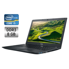 Ноутбук Б-клас Acer Aspire E15 / 15.6" (1920x1080) TN / Intel Core i5-6200U (2 (4) ядра по 2.3 - 2.8 GHz) / 8 GB DDR3 / 128 GB SSD + 1000 GB HDD / Intel HD Graphics 520 / WebCam / HDMI б/в