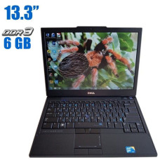 Ноутбук Dell Latitude E4300 / 13.3" TN / Intel Core 2 Duo SP9600 (2 ядра по 2.53GHz) / 6GB DDR3 / 128GB SSD / GMA 4500MHD Graphics / WebCam / DVD-RW б/в