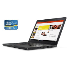 Ноутбук А- клас Lenovo ThinkPad L470 / 14" (1920x1080) IPS / Intel Core i5-6300U (2 (4) ядра по 2.4 - 3.0 GHz) / 8 GB DDR4 / 240 GB SSD / Intel HD Graphics 520 / WebCam / Win 10 Pro б/в