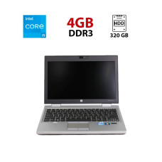 Нетбук Б-клас HP EliteBook 2570p / 12.5" (1366x768) TN / Intel Core i5-3320M (2 (4) ядра по 2.6 - 3.3 GHz) / 4 GB DDR3 / 320 GB HDD / Intel HD Graphics 4000 / WebCam б/в