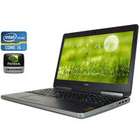 Робоча станція Dell Precision 7510 / 15.6" IPS / Core i5-6300HQ (4 ядра по 2.3-3.2 GHz) / 16GB DDR4 / 480GB SSD / Quadro M2000M, 4GB GDDR5, 128-bit / Win 10 Pro б/в