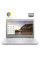 Хромбук HP Chromebook 14 G4 TPN-Q167 Silver / 14" (1366x768) TN / Intel Celeron N2840 (2 ядра по 2.16 - 2.58 GHz) / 4 GB DDR3 / 16 GB eMMC / Intel HD Graphics / WebCam / USB 3.0 / HDMI б/в