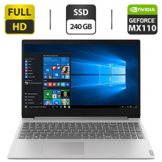 Ноутбук Б-клас Lenovo IdeaPad S145-15IWLС / 15.6" (1920x1080) TN / Intel Pentium Gold 5405U (2 (4) ядра по 2.3 GHz) / 8 GB DDR4 / 240 GB SSD / nVidia GeForce MX110, 2 GB GDDR5, 64-bit / WebCam / HDMI б/в