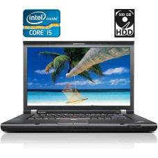 Ноутбук Lenovo ThinkPad T520 / 15.6" TN / Intel Core i5-2520M (2(4) ядра по 2.5-3.2GHz) / 4GB DDR3 / 500GB HDD /HD Graphics 3000 / WebCam б/в