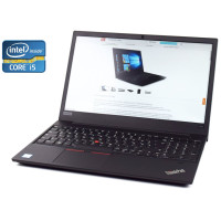 Ноутбук Lenovo ThinkPad E580 / 15.6" IPS / Intel Core i5-8250U (4(8) ядра по 1.6-3.4 GHz) / 16GB DDR4 / 256GB SSD / UHD Graphics 620 / WebCam / Win 10 Pro б/в