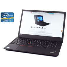 Ноутбук Lenovo ThinkPad E580 / 15.6" IPS / Intel Core i5-8250U (4(8) ядра по 1.6-3.4 GHz) / 16GB DDR4 / 256GB SSD / UHD Graphics 620 / WebCam / Win 10 Pro б/в