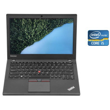 Нетбук Lenovo ThinkPad X250 / 12.5" TN / Intel Core i5-5200U (2(4) ядра по 2.2-2.7 GHz) / 8GB DDR3 / 240GB SSD / HD Graphics 5500 / WebCam / Win 10 Home б/в