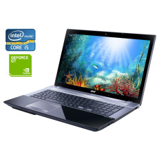 Ігровий ноутбук Acer Aspire V3-771G / 17.3" TN / Intel Core i5-3210M (2(4) ядра по 2.5-3.1 GHz) / 8GB DDR3 / 750GB HDD / GeForce GT 650M, 2GB GDDR5, 128-bit / WebCam / DVD-ROM / Win 10 б/в