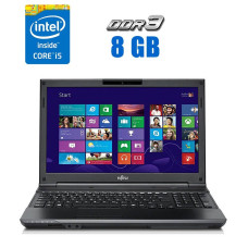 Ноутбук Fujitsu LifeBook AH532 / 15.6" (1366x768) TN / Intel Core i5-3210M (2 (4) ядра по 2.5 - 3.1 GHz) / 8 GB DDR3 / 120 GB SSD / Intel HD Graphics 4000 / WebCam б/в