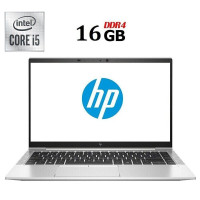 Ультрабук HP EliteBook 840 G7 / 14" (1920x1080) IPS Touch / Intel Core i5-10210U (4 (8) ядра по 1.6 - 4.2 GHz) / 16 GB DDR4 / 480 GB SSD / Intel UHD Graphics / WebCam б/в