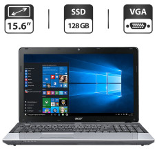 Ноутбук Б-клас Acer 1-151 / 15.6" (1366x768) TN / Intel Pentium B960 (2 ядра по 2.2 GHz) / 4 GB DDR3 / 128 GB SSD / Intel HD Graphics / WebCam / VGA б/в