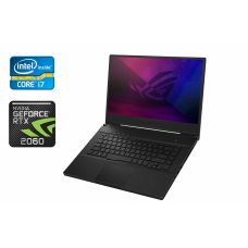Ігровий ноутбук ASUS GU502LV-BI7N8 / 15.6" (3840x2160) IPS / Intel Core i7-10750H (6 (12) ядер по 2.6 - 5.0 GHz) / 16 GB DDR4 / 1000 GB SSD / nVidia GeForce RTX 2060, 6 GB GDDR6, 192-bit / WebCam / Windows 10 Home б/в