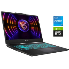 Ігровий ноутбук MSI Cyborg 15 A12VE / 15.6" (1920x1080) IPS / Intel Core i5-12450H (8 (12) ядер по 3.3 - 4.4 GHz) / 8 GB DDR5 / 512 GB SSD / nVidia GeForce RTX 4050, 6 GB GDDR6, 96-bit / WebCam б/в