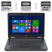Ноутбук Dell Latitude E5440 / 14" TN / Core i3-4010U (2(4) ядра по 1.7GHz) / 8GB DDR3 / 240GB SSD / HD Graphics 4400 / WebCam б/в