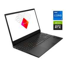 Ігровий ноутбук Б-клас HP Omen 17-ck0372nr / 17.3" (1920x1080) IPS / Intel Core i7-11800H (8 (16) ядер по 2.3 - 4.6 GHz) / 16 GB DDR4 / 480 GB SSD / nVidia GeForce RTX 3060, 6 GB GDDR6, 192-bit / WebCam / Win 11 Pro б/в