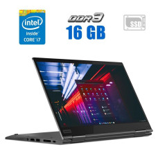 Ноутбук-трансформер Lenovo ThinkPad X1 Yoga (4th gen) / 14" (1920x1080) IPS Touch / Intel Core i7-8665U (4 (8) ядра по 1.9 - 4.8 GHz) / 16 GB DDR3 / 512 GB SSD / Intel UHD Graphics / WebCam б/в