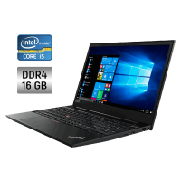 Ноутбук Б-клас Lenovo ThinkPad E580 / 15.6" (1920x1080) TN / Intel Core i5-7200U (2 (4) ядра по 2.5 - 3.1 GHz) / 16 GB DDR4 / 256 GB SSD / Intel HD Graphics 620 / WebCam б/в
