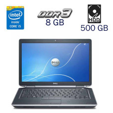 Ноутбук Dell Latitude E6430 / 14" TN / Intel Core i5-3320M (2(4) ядра по 2.6-3.3 GHz) / 8GB DDR3 / 500GB HDD / HD Graphics 4000 / WebCam б/в