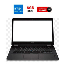 Нетбук Dell Latitude E7270 / 12.5" (1920x1080) TN / Intel Core i5-6300U (2 (4) ядра по 2.4 - 3.0 GHz) / 8 GB DDR4 / 256 GB SSD / Intel HD Graphics 520 / WebCam б/в