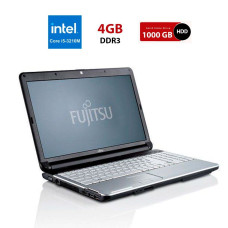 Ноутбук Fujitsu Lifebook A532 / 15.6'' (1366x768) TN / Intel Core i5-3210M (2 (4) ядра по 2.5 - 3.1 GHz) / 4 GB DDR3 / 1000 GB HDD / Intel HD Graphics 4000 / WebCam б/в