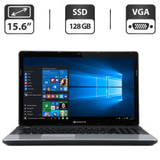 Ноутбук Б-класс Packard Bell EasyNote TE11HC / 15.6" TN / Intel Celeron B820 (2 ядра по 1.7GHz) / 4GB DDR3 / 128 GB SSD / HD Graphics / WebCam / VGA б/в