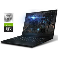 Ігровий ноутбук Б-клас MSI GS66 Stealth 10SF / 15.6" (1920x1080) IPS / Intel Core i7-10750H (6 (12) ядер по 2.6 - 5.0 GHz) / 16 GB DDR4 / 512 GB SSD / nVidia GeForce RTX 2070 Max-Q, 8 GB GDDR6, 256-bit / WebCam б/в