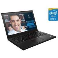 Нетбук Lenovo ThinkPad X260 / 12.5" TN / Intel Core i7-6500U (2(4) ядра по 2.5-3.1 GHz) / 8GB DDR4 / 500GB HDD / HD Graphics 520 / WebCam / Win 10 Pro б/в