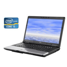 Ноутбук Fujitsu LifeBook E752 / 15.6" (1366x768) TN / Intel Core i5-3320M (2 (4) ядра по 2.6 - 3.3 GHz) / 8 GB DDR3 / 256 GB SSD / Intel HD Graphics 4000 / Win 10 Home б/в
