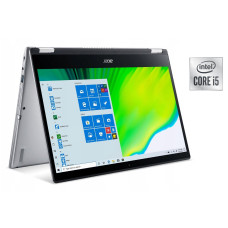 Ноутбук-трансформер Acer Spin 3 SP314-54N x360 / 14" (1920x1080) IPS Touch / Intel Core i5-1035G4 (4 (8) ядра по 1.1 - 3.7 GHz) / 8 GB DDR4 / 512 GB SSD / Intel Iris Plus Graphics / WebCam б/в