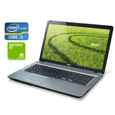Ігровий ноутбук Acer Aspire E1-771G / 17.3" TN / Intel Core i5-3230M (2(4) ядра по 2.6-3.2 GHz) / 6GB DDR3 / 500GB HDD / GeForce GT 710M, 1 GB DDR3, 64-bit / WebCam / DVD-RW / Win 10 б/в