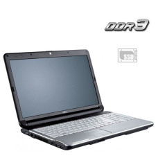 Ноутбук Б-клас Fujitsu LifeBook A530 / 15.6" TN / Core i3-350M (2(4) ядра по 2.26GHz) / 4GB DDR3 / 120GB SSD / HD Graphics / WebCam / АКБ не держит б/в