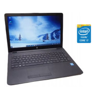 Ноутбук HP 3168ngw / 15.6" (1366x768) TN / Intel Core i7-7500U (2 (4) ядра по 2.7 - 3.5 GHz) / 8 GB DDR3 / 240 GB SSD / Intel HD Graphics 620 / WebCam / Win 10 Pro б/в
