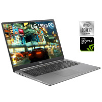 Ігровий ноутбук Ultra PC 17U70N / 17.3 "(2560x1600) IPS / Intel Core i7-10510U (4 (8) ядра по 1.8 - 4.9 GHz) / 32 GB DDR4 / 512 GB SSD / nVidia GeForce GTX1 -bit / WebCam б/в