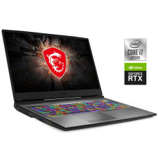 Ігровий ноутбук MSI GP65 Leopard 10SEK / 15.6" (1920x1080) IPS / Intel Core i7-10750H (6 (12) ядер по 2.6 - 5.0 GHz) / 16 GB DDR4 / 512 GB SSD / nVidia GeForce RTX 2060, 6 GB GDDR6, 192-bit / WebCam б/в
