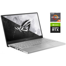 Ігровий ультрабук Asus ROG Zephyrus G14 GA401 White / 14" (1920x1080) IPS / AMD Ryzen 9 4900HS (8 (16) ядер по 3.0 - 4.3 GHz) / 16 GB DDR4 / 2000 GB SSD / nVidia GeForce RTX 2060 Max-Q, 6 GB GDDR6, 192-bit б/в