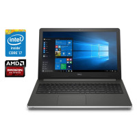 Ігровий ноутбук Dell Inspiron 5559 / 15.6" (1920x1080) IPS / Intel Core i7-6500U (2 (4) ядра по 2.5 - 3.1 GHz) / 8 GB DDR4 / 250 GB SSD / AMD Radeon R5 M335, 4 GB DDR3, 64-bit / WebCam б/в
