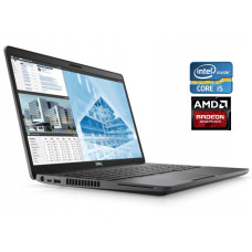 Мобільна робоча станція Dell Precision 3540 / 15.6" (1920x1080) IPS / Intel Core i5-8265U (4 (8) ядра по 1.6 - 3.9 GHz) / 16 GB DDR4 / 512 GB SSD / AMD Radeon Pro WX 2100, 2 GB GDDR5, 64-bit / WebCam б/в