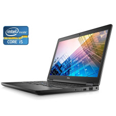 Ноутбук Dell Latitude 5590 / 15.6" IPS / Core i5-8350U (4(8) ядра по 1.7-3.6 GHz) / 8GB DDR4 / 256GB SSD / UHD Graphics 620 / WebCam / Win 10 Pro б/в