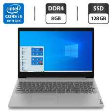 Ноутбук Б-класс Lenovo IdeaPad 3 15IIL05 / 15.6" TN / Core i3-1005G1 (2(4) ядра по 1.2-3.4 GHz) / 8GB DDR4 / 128GB SSD / UHD Graphics / WebCam / HDMI б/в