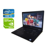Ігровий ноутбук Dell Latitude 5580 / 15.6" (1920x1080) IPS / Intel Core i5-7440HQ (4 ядра по 2.8 - 3.8 GHz) / 16 GB DDR4 / 512 GB SSD / nVidia GeForce 940MX, 2 GB GDDR5, 64-bit / WebCam / Windows 10 б/в