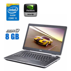 Ноутбук Dell Latitude E6430 / 14" (1600x900) TN / Intel Core i5-3210M (2 (4) ядра по 2.5 - 3.1 GHz) / 8 GB DDR3 / 480 GB SSD / nVidia NVS 5200M, 1 GB GDDR5, 64-bit / WebCam б/в