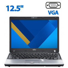 Нетбук Б-клас Fujitsu Lifebook P702 / 12.1" (1280x800) TN / Intel Core i3-3120M (2 (4) ядра по 2.5 GHz) / 4 GB DDR3 / 500 GB HDD / Intel HD Graphics 4000 / WebCam / VGA / АКБ NEW / Win 10 Pro б/в