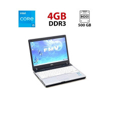 Нетбук Fujitsu LifeBook P771 / 12.1" (1280x800) TN / Intel Core i5-2520M (2 (4) ядра по 2.5 - 3.2 GHz) / 4 GB DDR3 / 500 GB HDD / Intel HD Graphics 3000 б/в