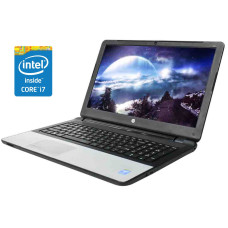 Ноутбук HP 350 G1 / 15.6" TN / Intel Core i7-4510U (2(4) ядра по 2-3.1 GHz) / 8GB DDR3 / 256GB SSD / HD Graphics 4400 / WebCam / DVD-ROM / Win 10 Pro б/в