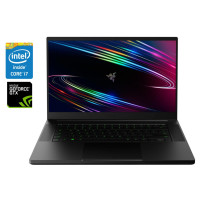 Ігровий ноутбук Б-клас Razer Blade 15 RZ09-0367 / 15.6" (1920x1080) IPS / Intel Core i7-8750H (6 (12) ядер по 2.2 - 4.1 GHz) / 16 GB DDR4 / 512 GB SSD / nVidia GeForce GTX 1070 Max-Q, 8 GB GDDR5, 256-bit / WebCam б/в
