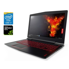 Ігровий ноутбук Б-клас Lenovo Legion Y520-15IKBN / 15.6" (1920x1080) IPS / Intel Core i7-7700HQ (4 (8) ядра по 2.8 - 3.8 GHz) / 16 GB DDR4 / 250 GB SSD / nVidia GeForce GTX 1050 Ti, 4 GB GDDR5, 128-bit / WebCam б/в
